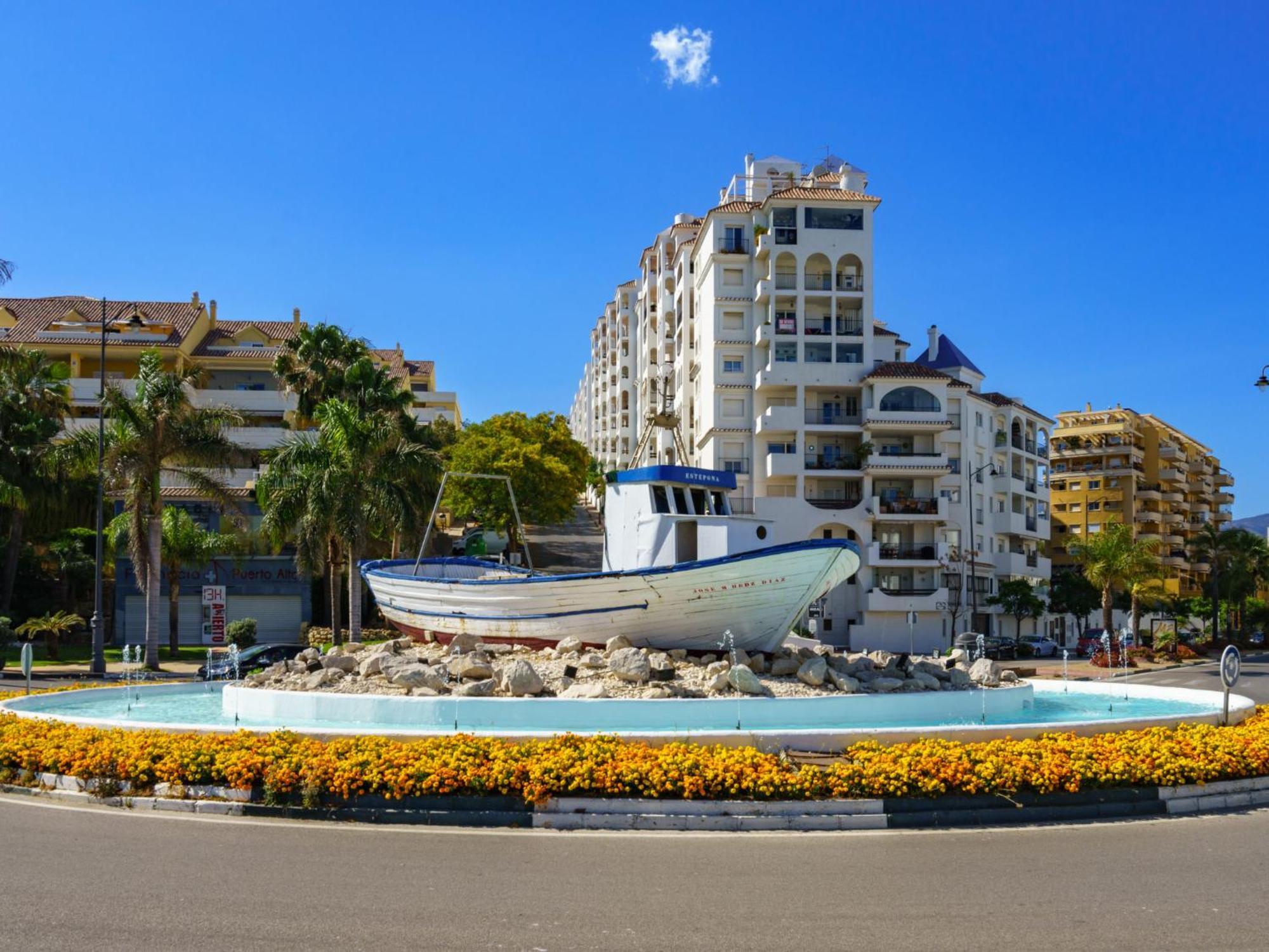 Apartment Puerto Paraiso Estepona Exterior foto